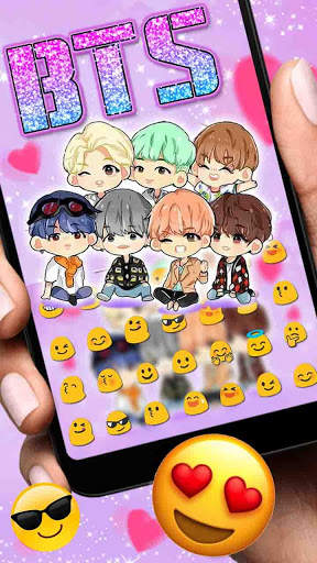 BTS Love Keyboard screenshot 3