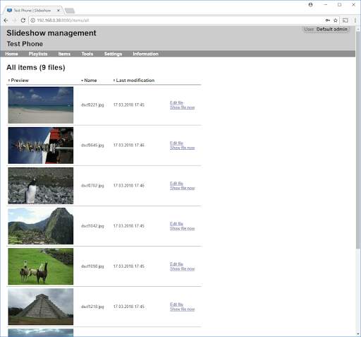 Slideshow - Digital Signage screenshot 17
