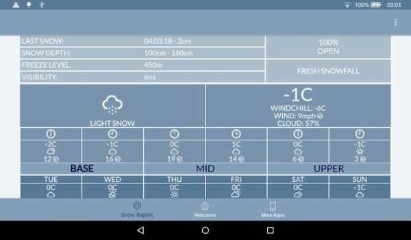 La Tania Snow Report screenshot 9
