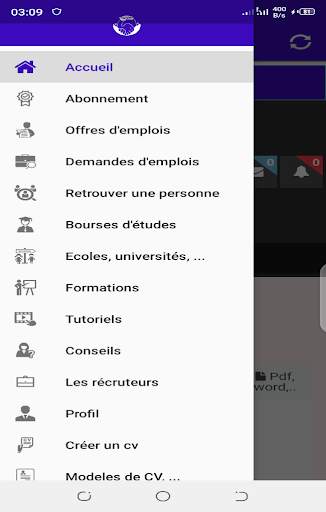 Professionnallink - offres d'emploi - recrutement screenshot 1