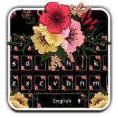 Vintage Flower Keyboard 10001002