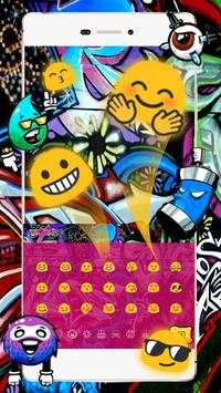 Graffiti Wall Keyboard Theme screenshot 3