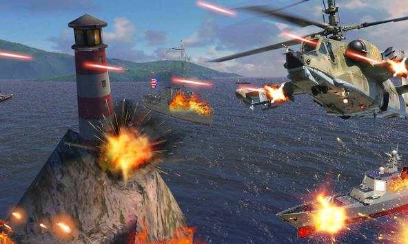Helicopter Fighting Gunship Strike screenshot 2