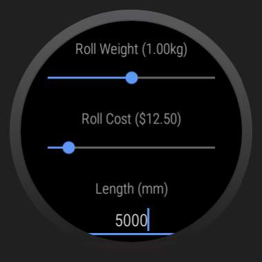 3D Print Material Cost Calculator screenshot 8