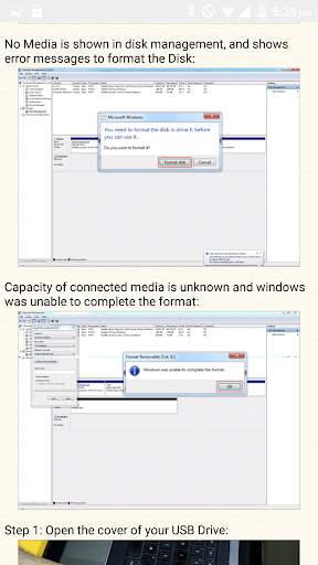 USB Drive Data Recovery Help screenshot 2