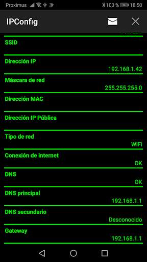 IPConfig screenshot 1