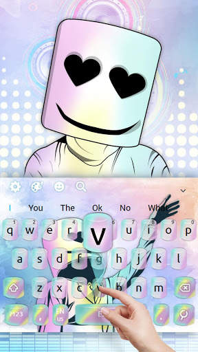 Cool DJ Music Keyboard Theme screenshot 2