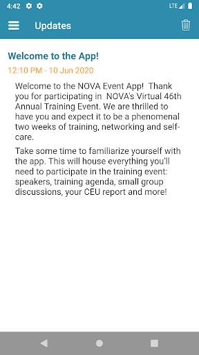 NOVA Mobile App screenshot 4