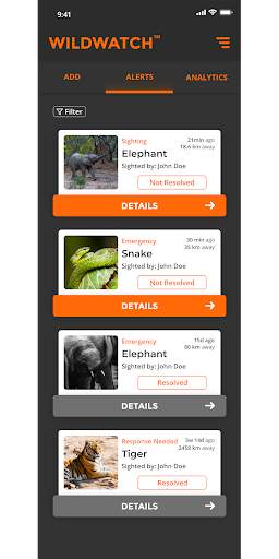 WildWatch - Human Wildlife Conflict Mitigation App скриншот 5