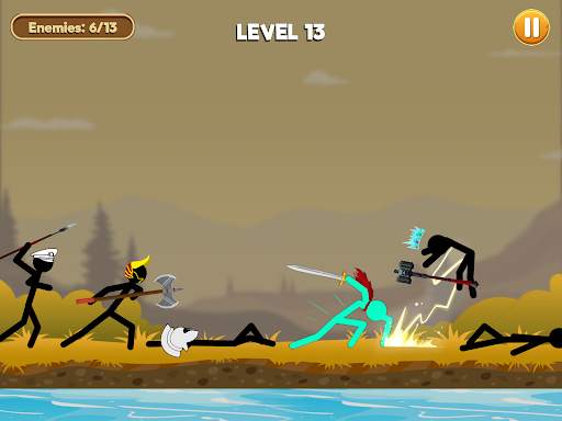 stickman perang: tongkat ninja screenshot 6