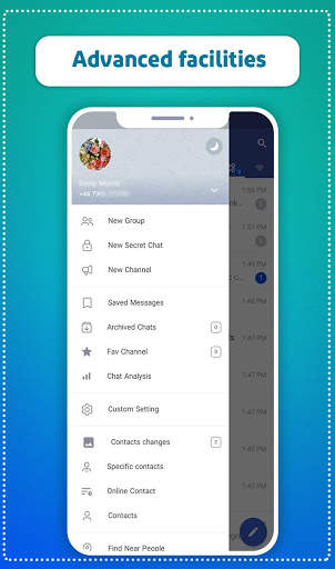 Messengeroo | speedy Telegram app screenshot 3