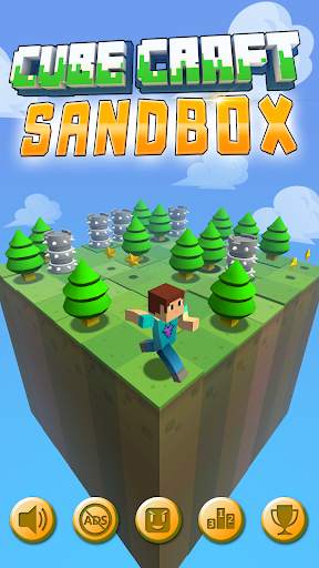 Cube Craft: Grand Sandbox Pixel Open World screenshot 3