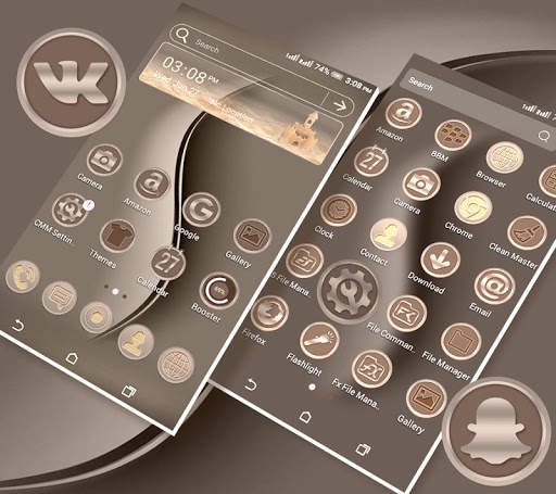 Clean Launcher Theme screenshot 2