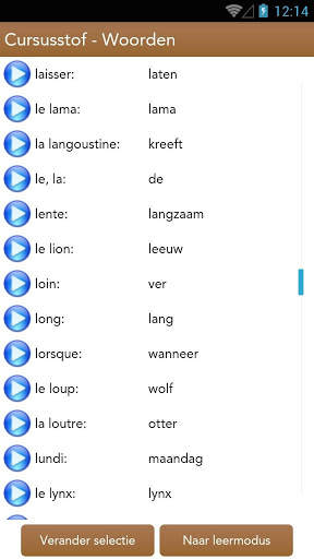 Franse Les Demo screenshot 2
