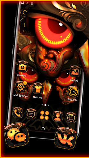 Angry Owl Launcher Theme screenshot 1
