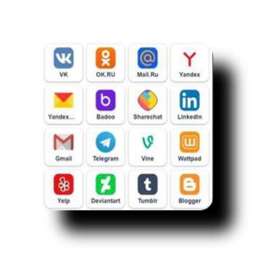 All social media app:All in one 9.8