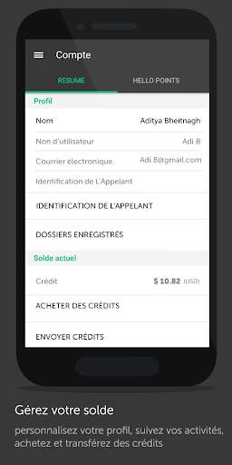 Nymgo: Appels Internationaux screenshot 7