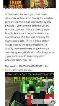 Cheats for Minecraft XBOX screenshot 3