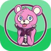 StickersFort Kawaii WAStickerApps for Whatsapp logo