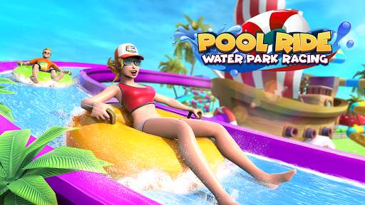 Pool Ride Rush - Water Park Racing Games 2021 screenshot 2