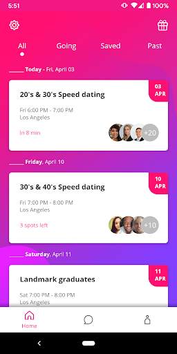 LoveScan - Speed Dating Video Chat скриншот 2