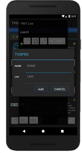 TVS player (w chromecast): organized IPTV player screenshot 4