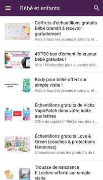 Mes Échantillons Gratuits screenshot 1