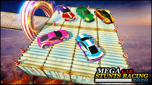 Mega Car Stunts Racing - Ramp Stunt Car Games 2020 screenshot 5