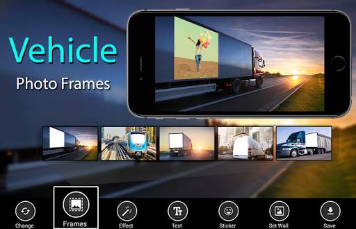 Vehicle Photo Frames - fx multi car stylish effect स्क्रीनशॉट 1