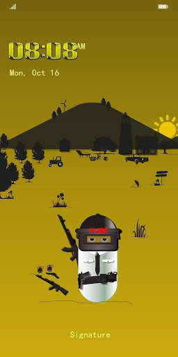 Theme EMUI 9 - Battle Theme screenshot 3