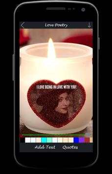 Love Poetry Background Maker 2 تصوير الشاشة