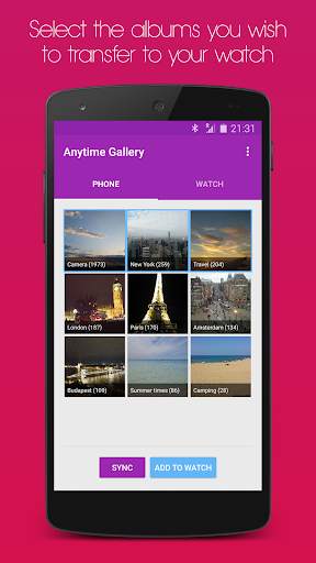 Anytime Gallery for Wear 1 تصوير الشاشة