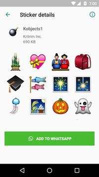 Sticker for Whatsapp Objects screenshot 2