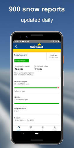 Skiresort.info ski app – all ski resorts worldwide 4 تصوير الشاشة