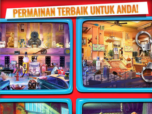 Tempat Kejadian Cari Perbezaan Permainan Detektif screenshot 4