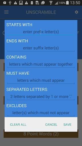 Unscramble Letters 2 تصوير الشاشة