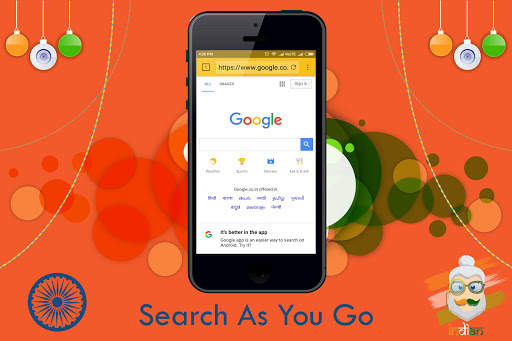 IN Browser - Made in India screenshot 1