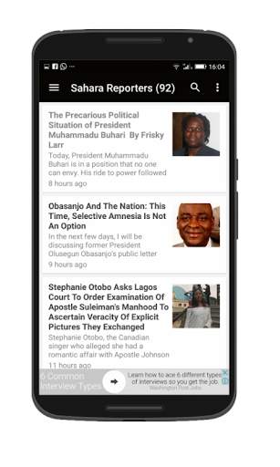 Nigeria News Archive 4 تصوير الشاشة