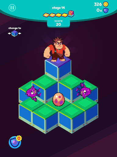 Q*bert screenshot 9