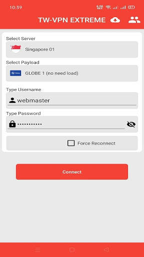 TW-VPN EXTREME screenshot 1