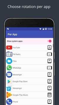Screen Rotation Control screenshot 2