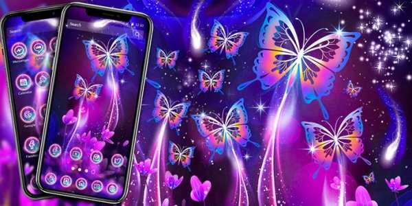 Live Neon Butterfly screenshot 4