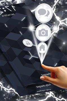 Black Pattern Locker Theme screenshot 5