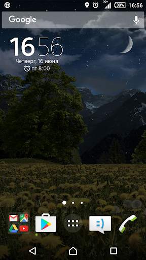 Summer Dandelion Live Wallpaper FREE screenshot 3