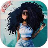 Cute Black Girly 1.1