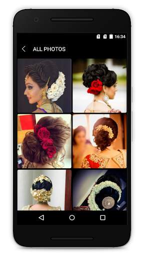 Bridal Hairstyle Gallery Hairstyle Designs screenshot 2