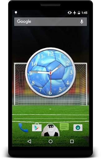 Football Clock Live Wallpaper screenshot 2