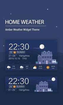 Weather clock widget free screenshot 1