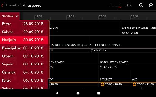A1 TV za van screenshot 14