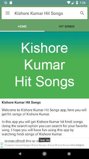 Kishore Kumar Hit Songs screenshot 2